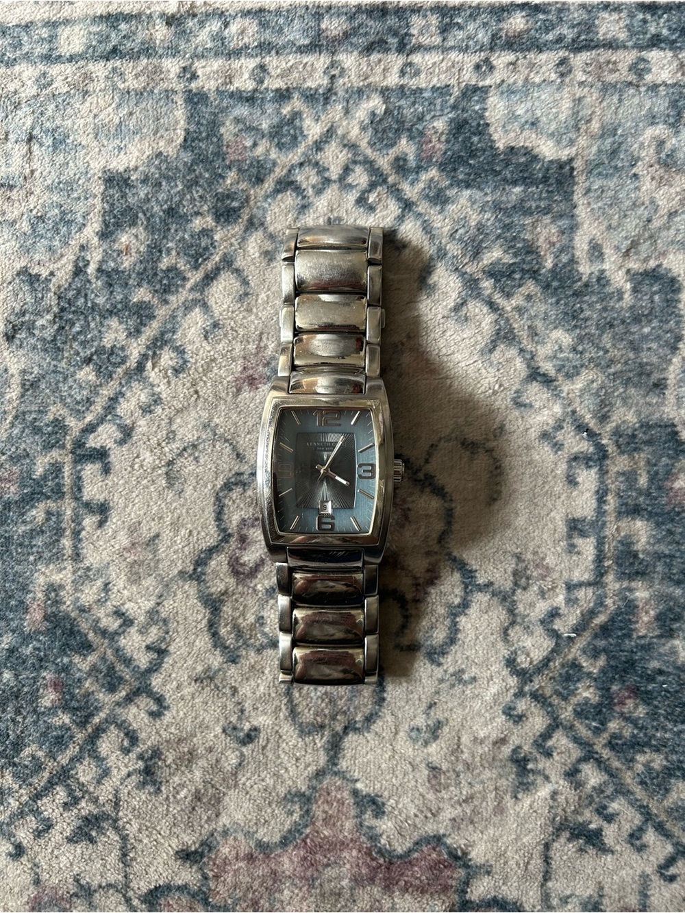 Kenneth Cole New York KC3485 Men’s Stainless Steel Blue Dial Watch